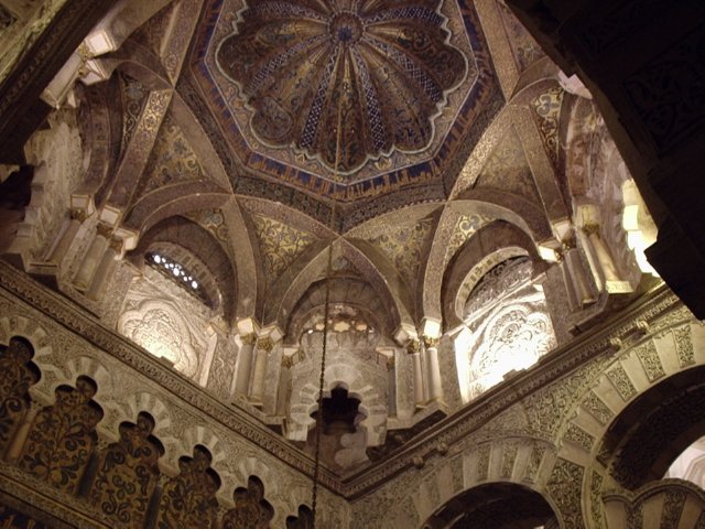 P5230198 Koepel voor de mihrab - Mezquita - Cordoba